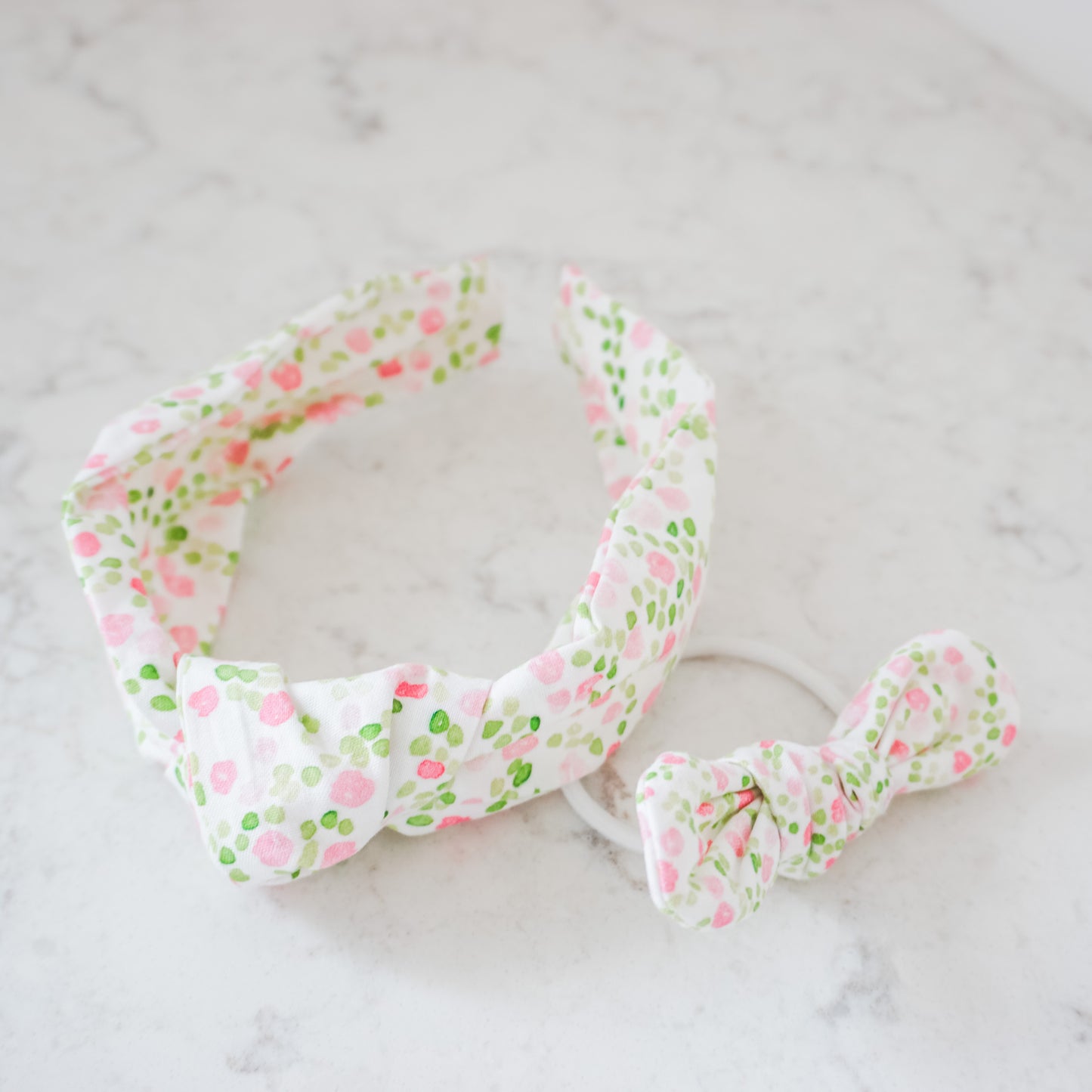 Jen Strandberg Studio X Sunshine Style Rosa Rugosa Bow Hair Tie