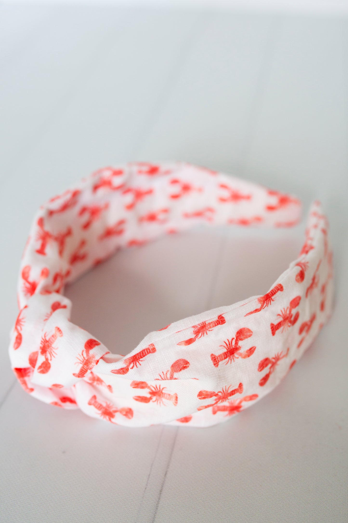 Nantucket Lobster Print Headband