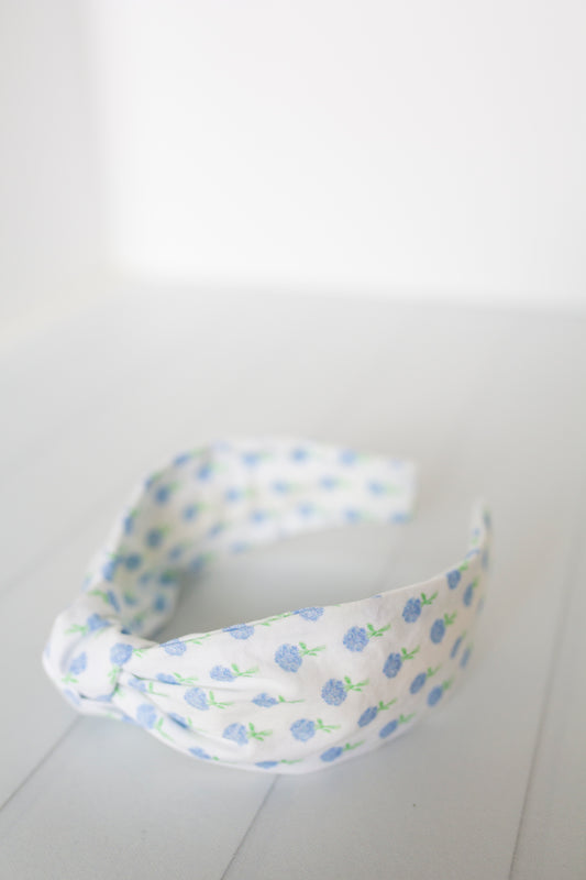 Jen Strandberg Studio x Sunshine Style Hydrangea Knot Headband