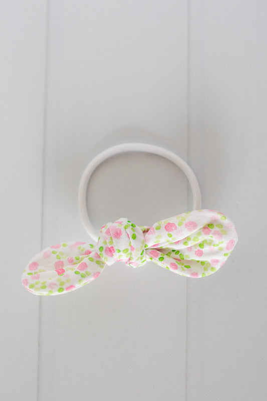 Jen Strandberg Studio X Sunshine Style Rosa Rugosa Bow Hair Tie
