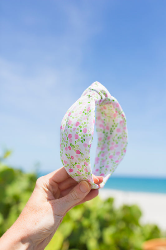 Jen Strandberg Studio x Sunshine Style Rosa Rugosa Knot Headband