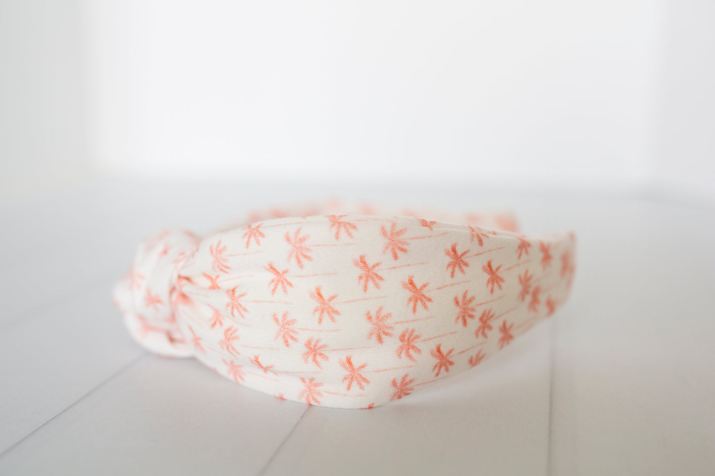 Palm Beach Pink Palm Tree Headband