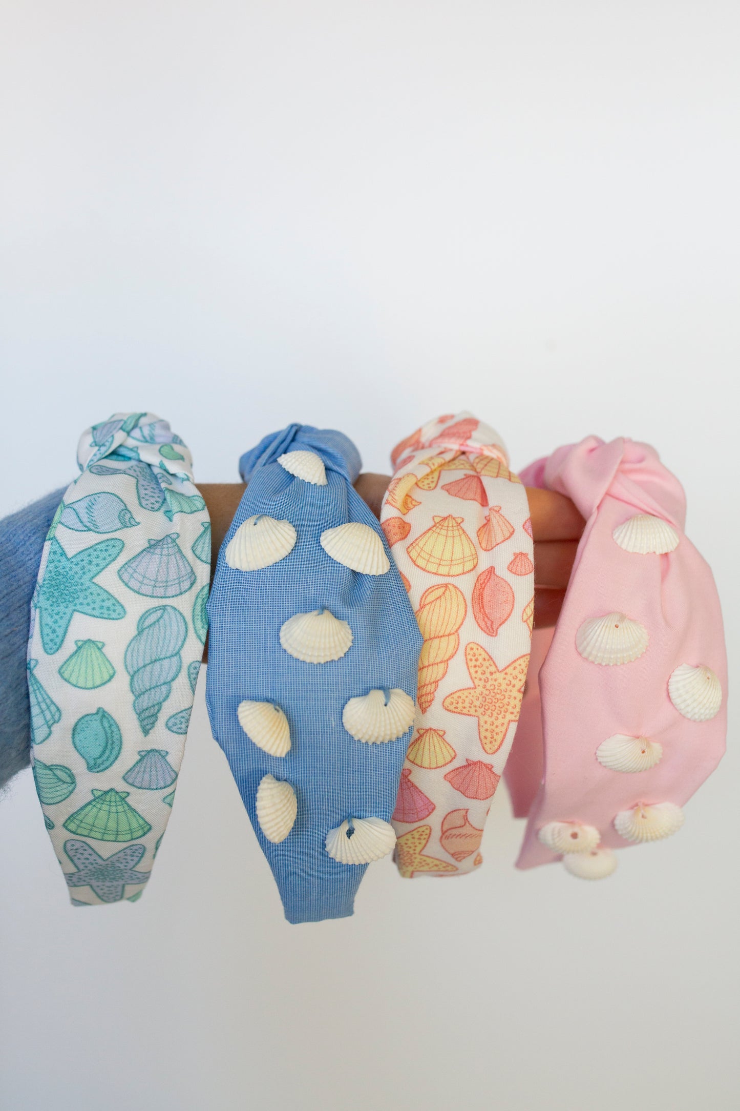 Captiva Island Blue Shell Print Headband