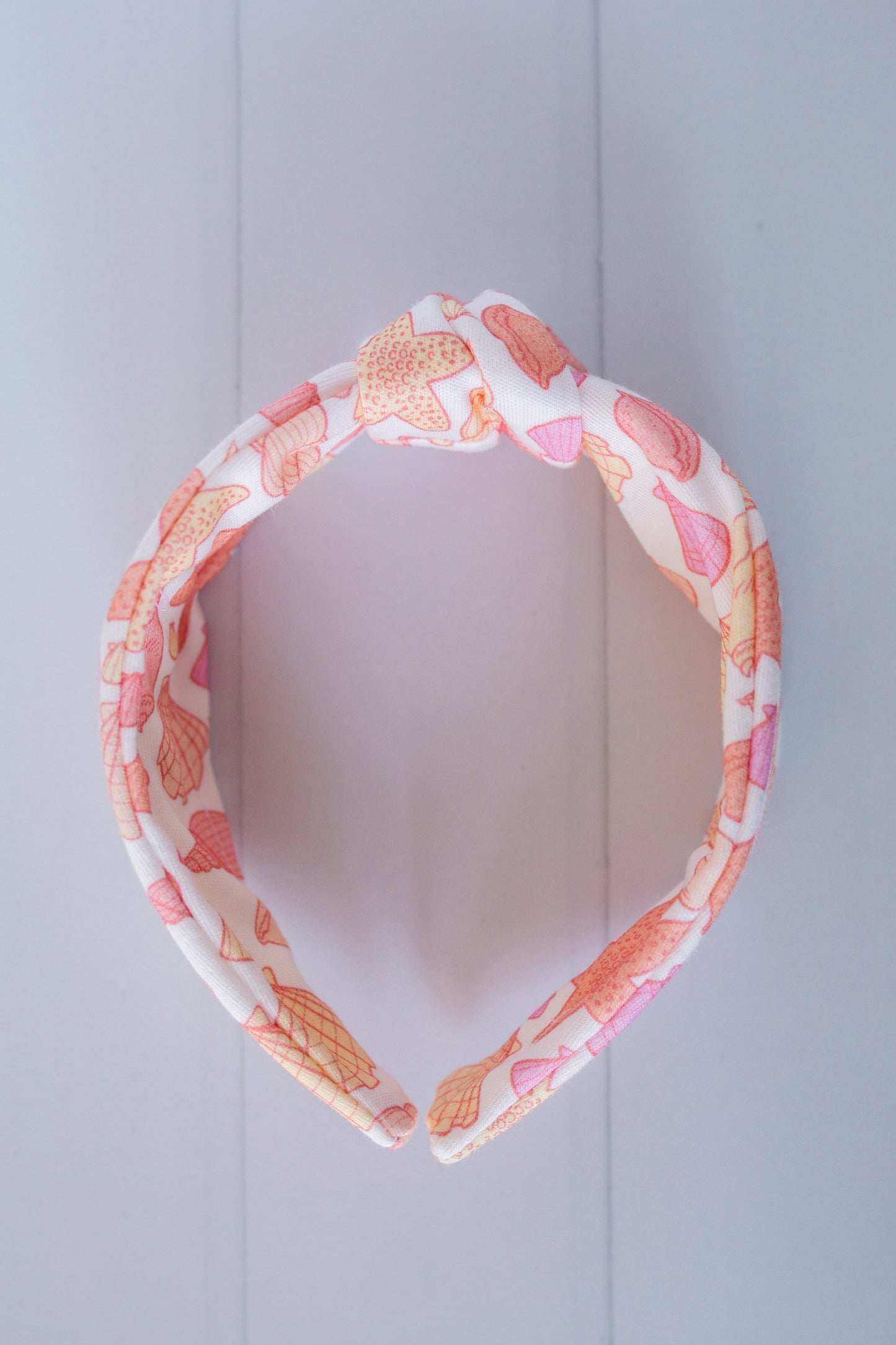 Sanibel Pink Shell Print Headband