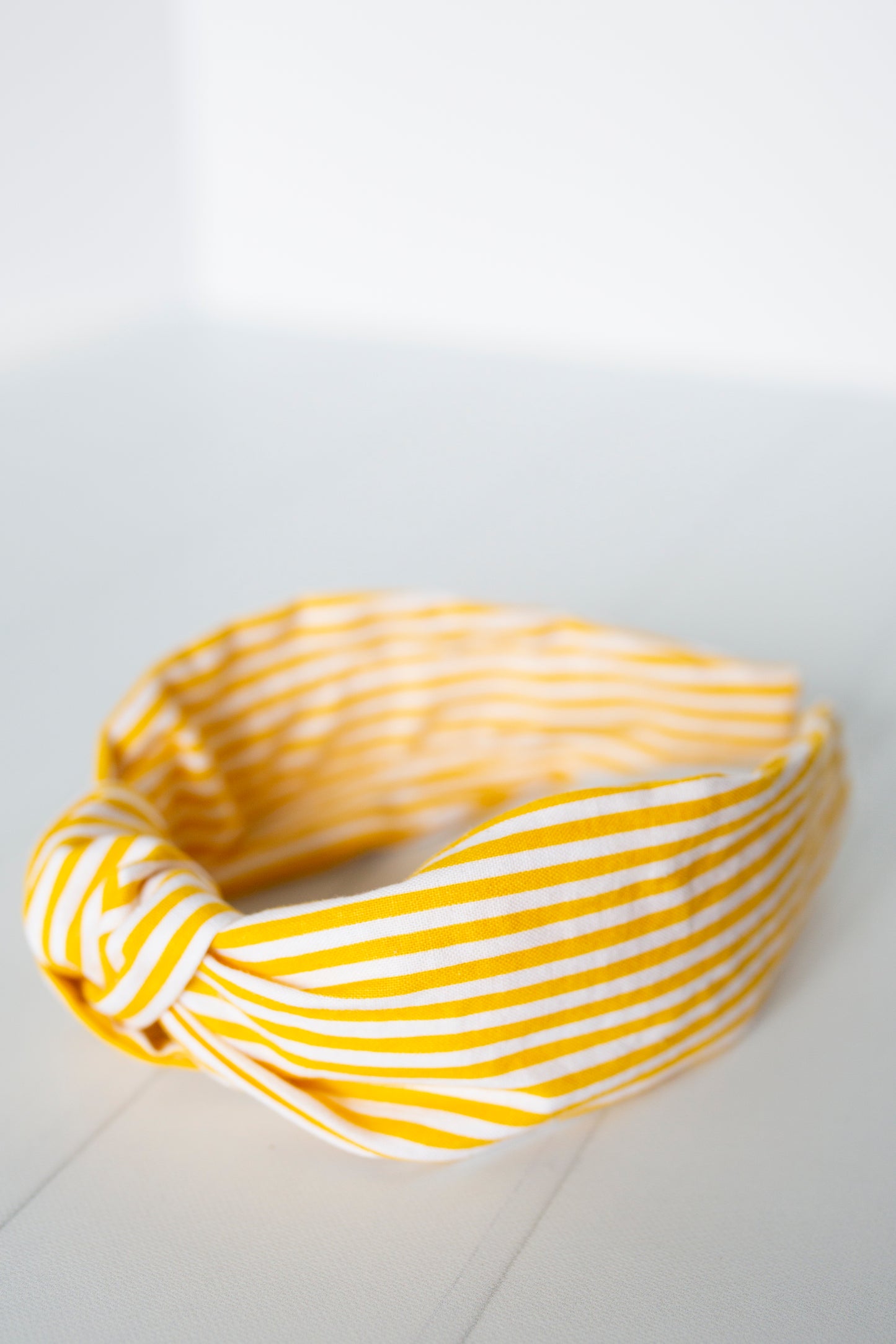 Yellow Striped Headband