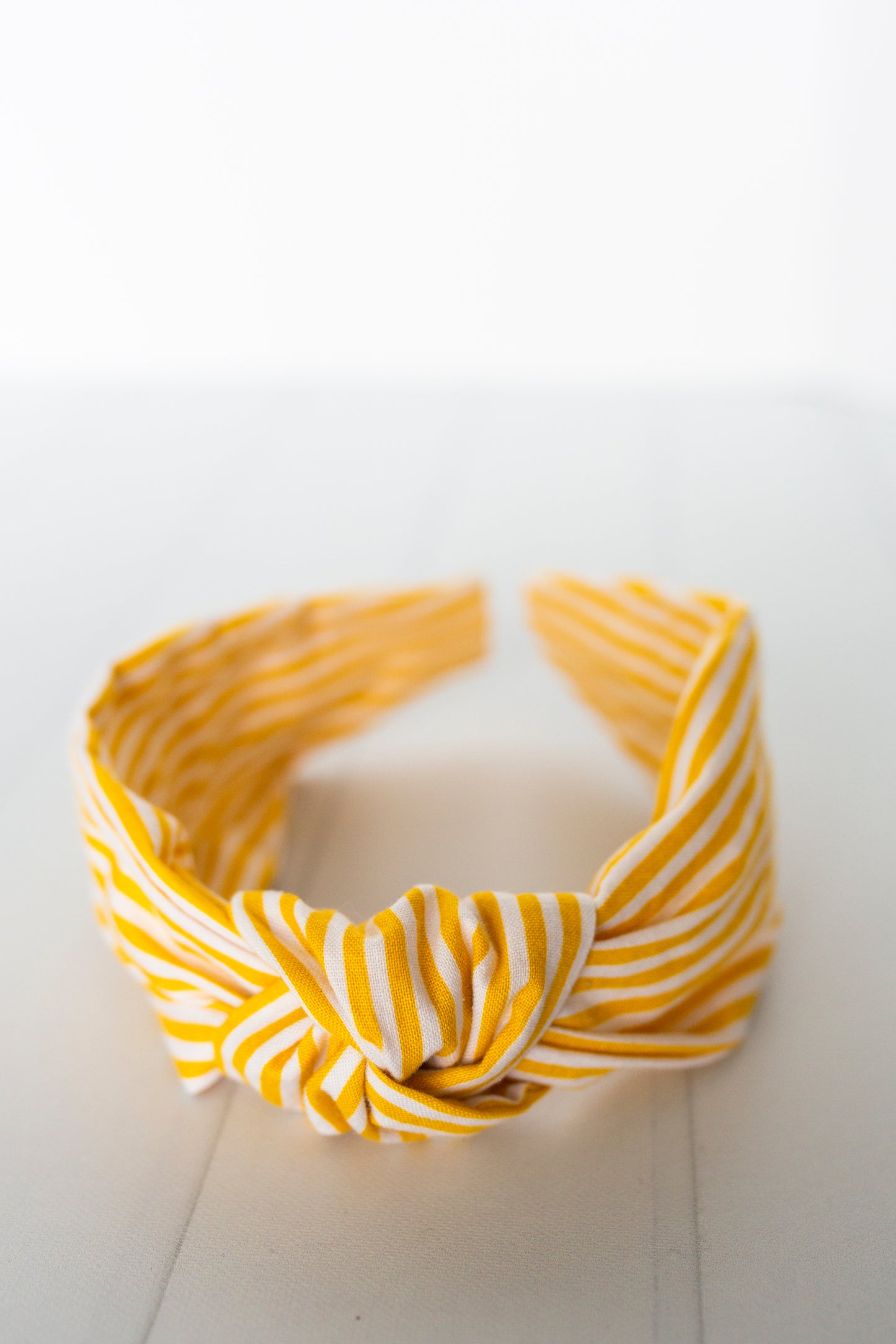 Yellow Striped Headband
