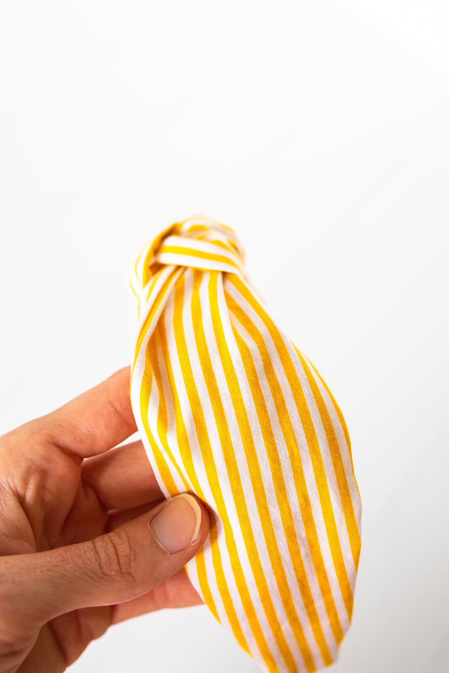 Yellow Striped Headband