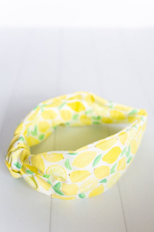 Lemon Knot Headband