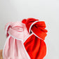 Cape Cod Red Piped Knot Headband