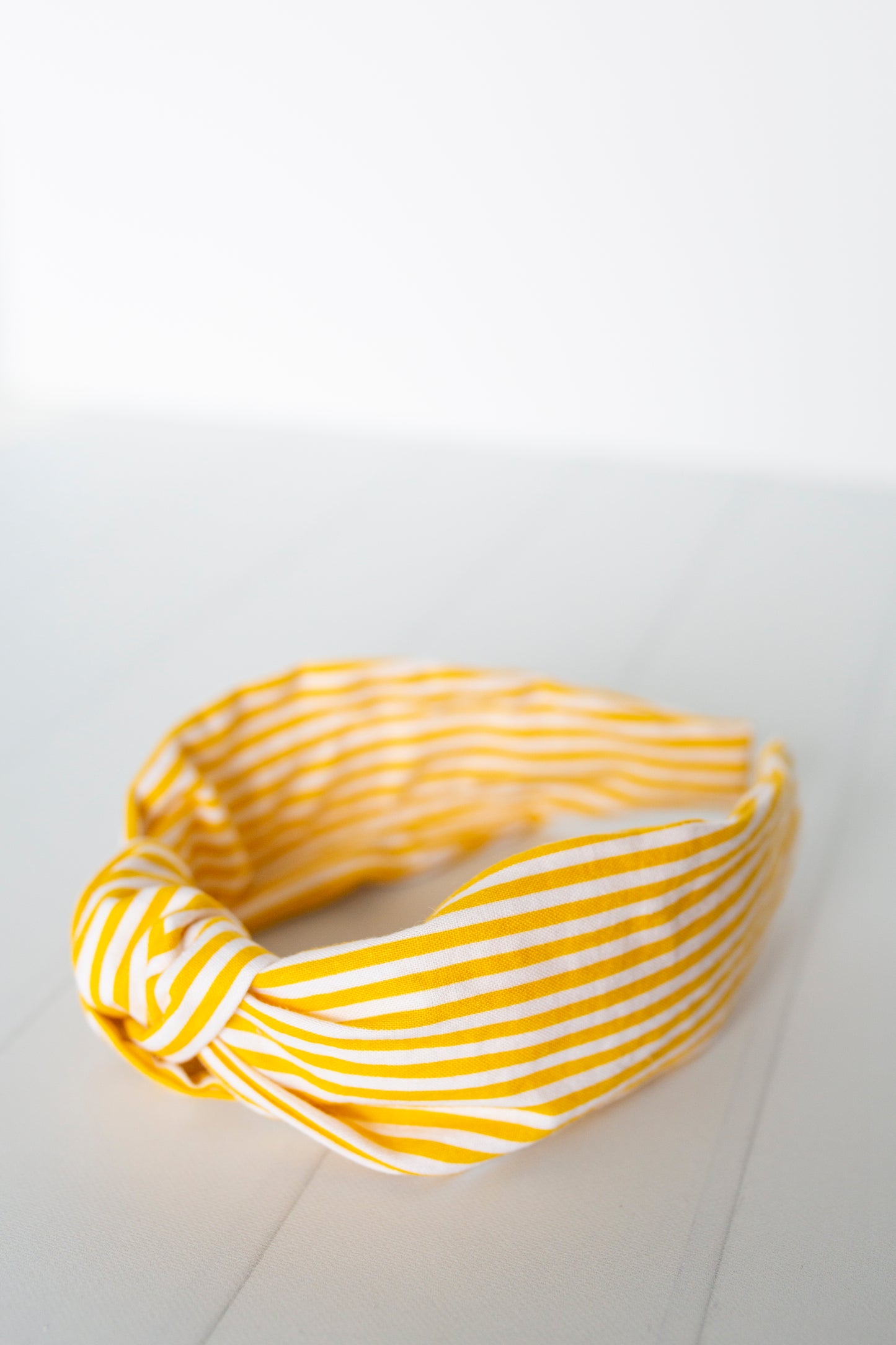 Yellow Striped Headband